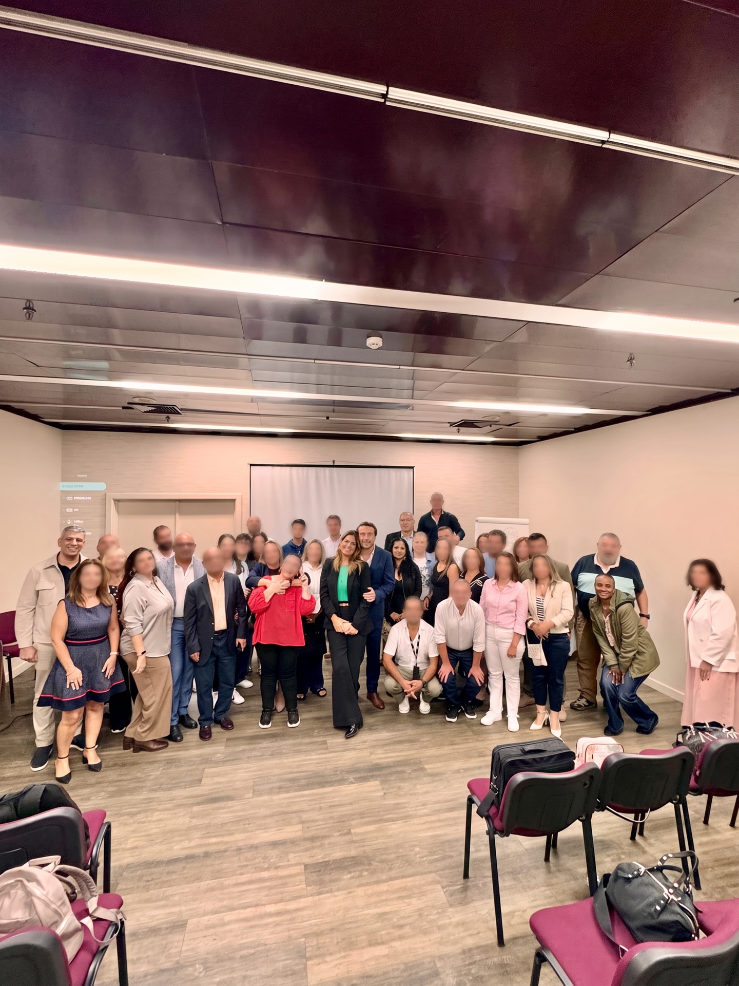 Turma do workshop com Ana e Márcio — participantes reais do método